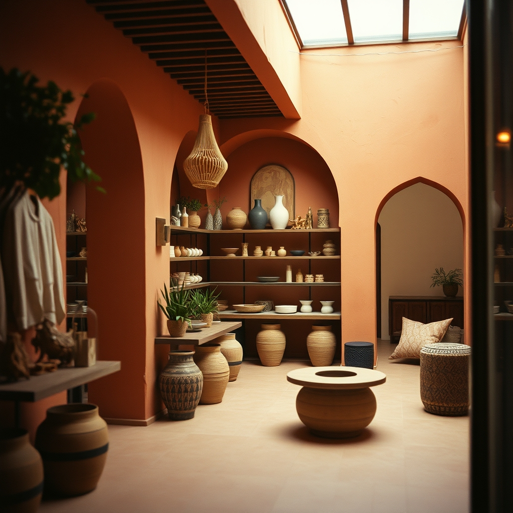 Marrakech concept store design boutique contemporary