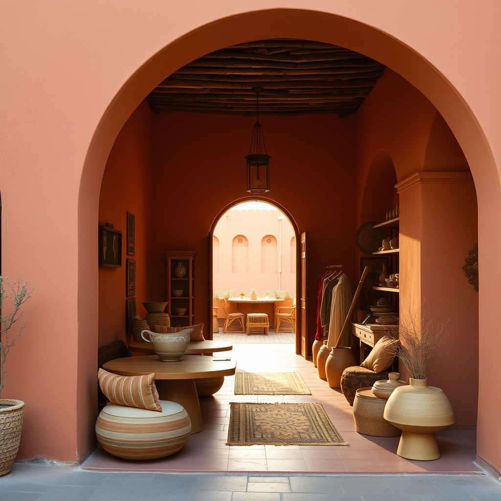 Marrakech design district concept store modern Moroccan