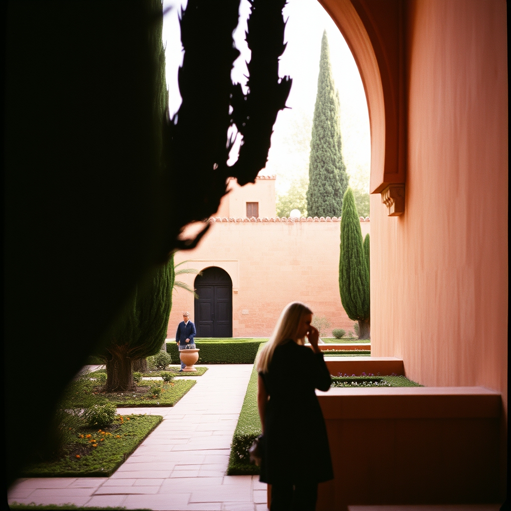 Marrakech mausoleum gardens stone walls historic afternoon